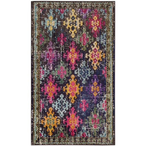 Safavieh Monaco Small Rectangle Area Rug, Multi - 3 x 5 ft. MNC244F-3 - main